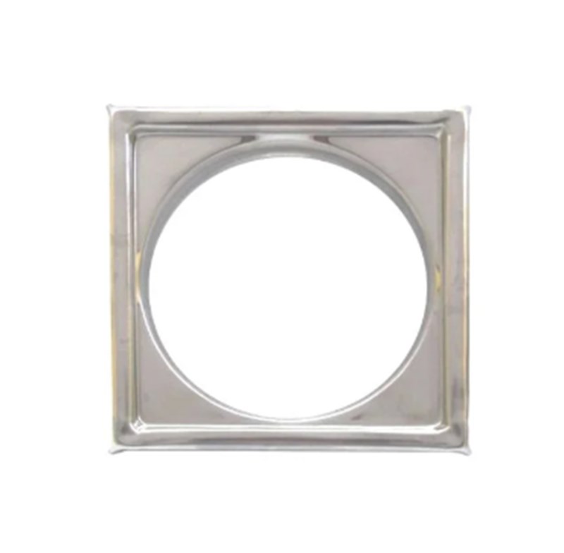 CAIXILHO QUADRADO DE 10CM - CLARINOX *