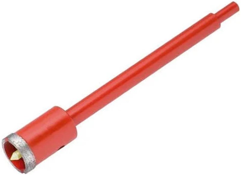 SERRA COPO DIAMANTADA 25MM C/ SUPORTE 15CM - FOZA