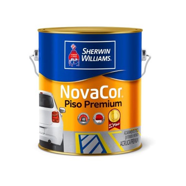 TINTA ACR PISO PRETO  3,6L - NOVA COR PREMIUM SW