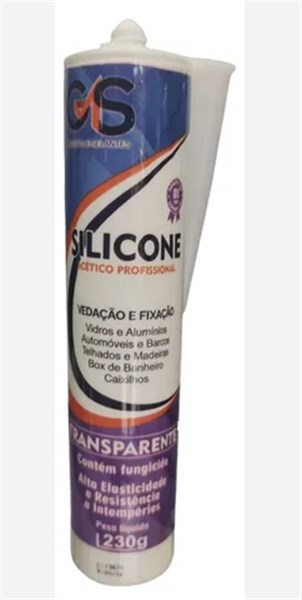 SILICONE ACETICO INCOLOR 230G - GMS