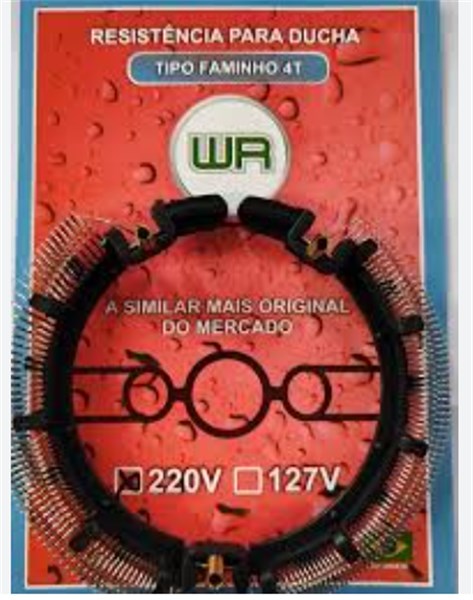 RESISTENCIA TIPO FAMINHO 4T 220V/6800W - WR