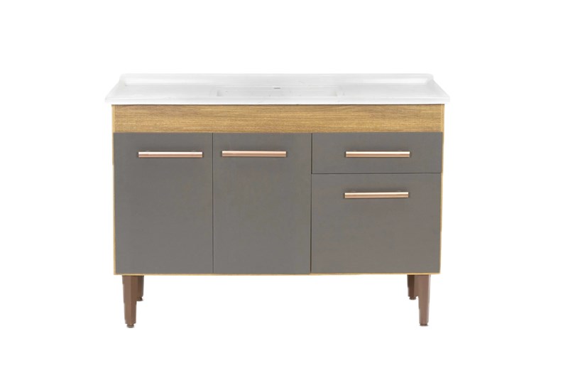 BALCAO COZ. VALEN 1.17 FREIJO/CINZA FOSCO - CORSO