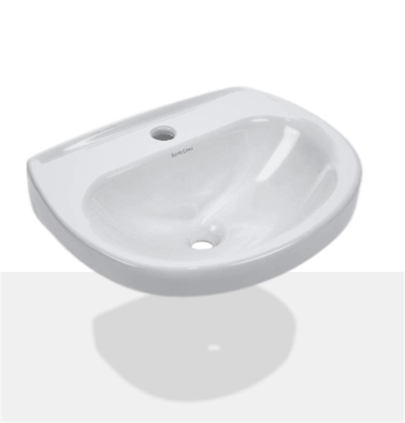 LAVATORIO ARAXA BRANCO 39X45CM - SANTA CLARA