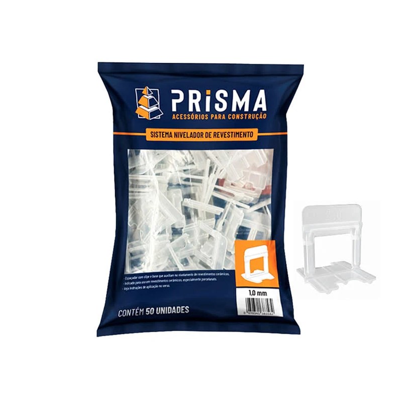 ESPACADOR NIVELADOR PISO 1,5MM TRAD SMART (FLEX) C50 PÇS - PRISMA