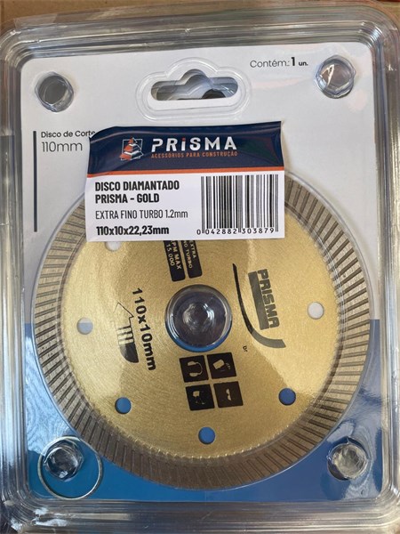 DISCO DIAMANTADO (GOLD) EXTRA FINO TURBO 1.2mm 110X10X22,23mm - PRISMA