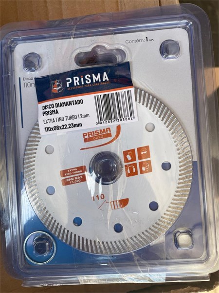 DISCO DIAMANTADO EXTRA FINO TURBO 1.2mm 110X08X22,23 - PRISMA