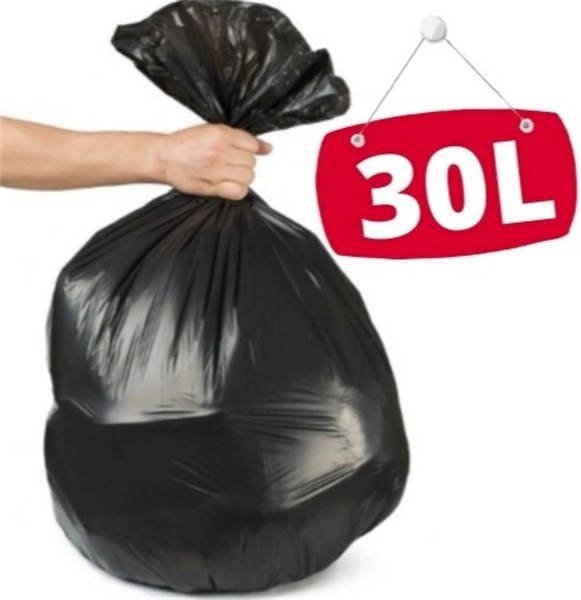 SACO PARA LIXO 30LTS C/10 - FLEX EMBALAGENS