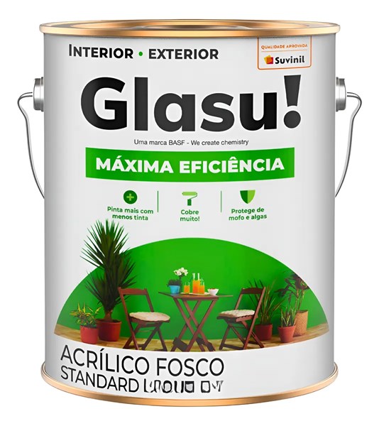 GLASU MAXIMA EFICIENCIA  3,2L - COR: CROMIO (B161)
