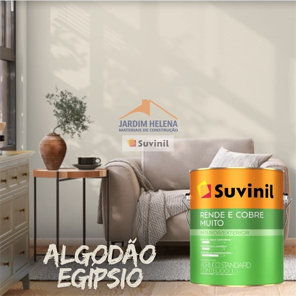 SUVINIL RENDE COBRE MUITO  3,2L - COR: ALGODÃO EGÍPSIO (F100)