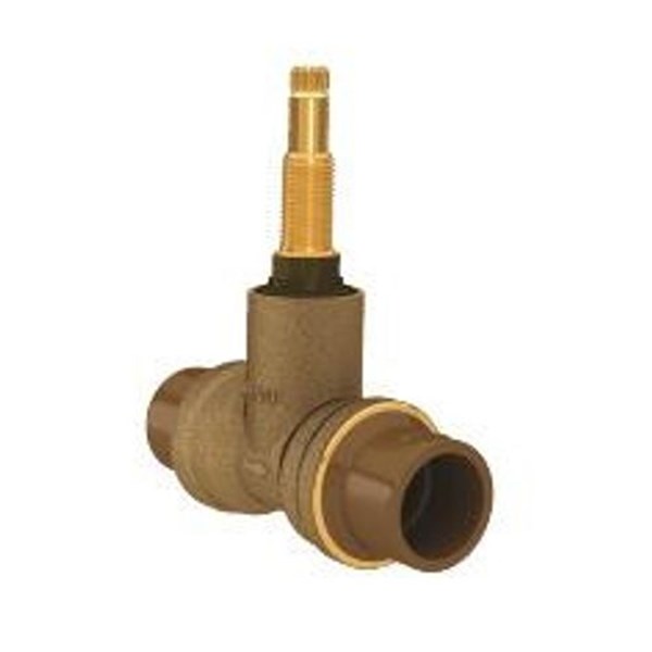 BASE REGISTRO DE PRESSAO DN20 LIGA FACIL  P/TUBULACAO EM PVC DE 25 - DECA