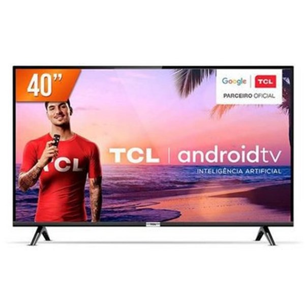 Smart TV LED 40” TCL 40S6500 Full HD Android - Wi-Fi HDR Inteligência Artificial 2 HDMI USB