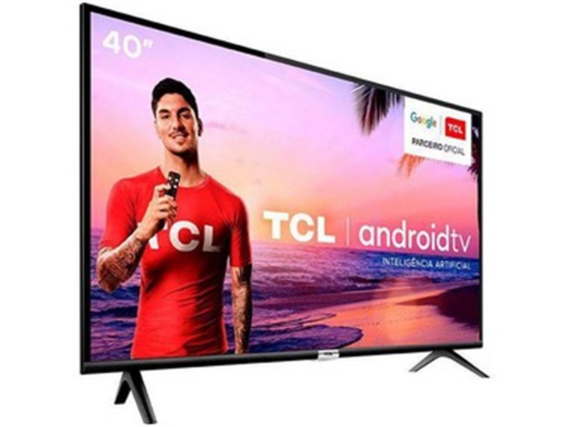 Smart TV LED 40” TCL 40S6500 Full HD Android - Wi-Fi HDR Inteligência Artificial 2 HDMI USB