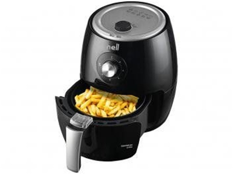 Fritadeira Elétrica sem Óleo/Air Fryer Nell Smart - Preto 2,4L com Timer 220V