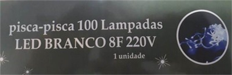 pisca-pisca 100 Lampadas LED 8F 220v
