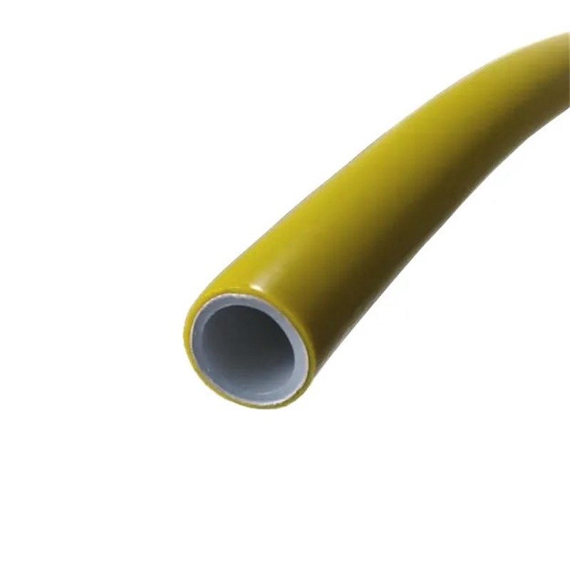 TUBO MULTICAMADA PARA GAS 26MM (AMARELO - COM PROTECAO UV) pex (metro)