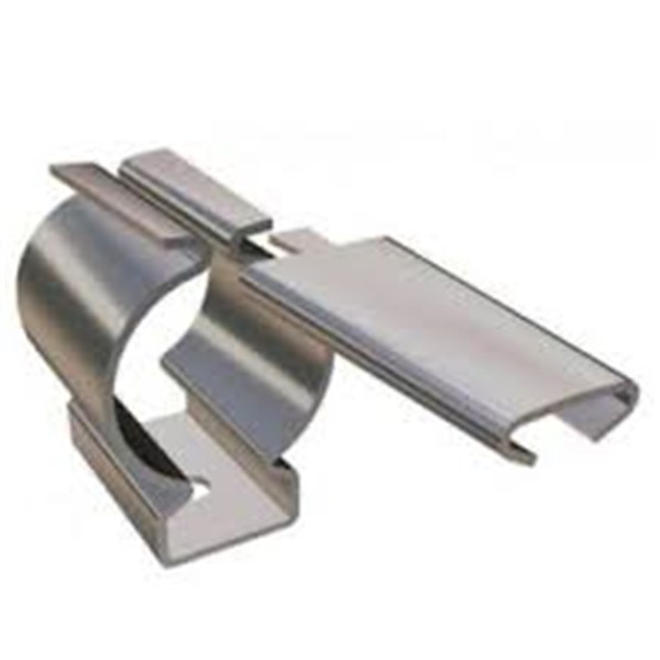Abraçadeira D c/chaveta 3/4“ zincada