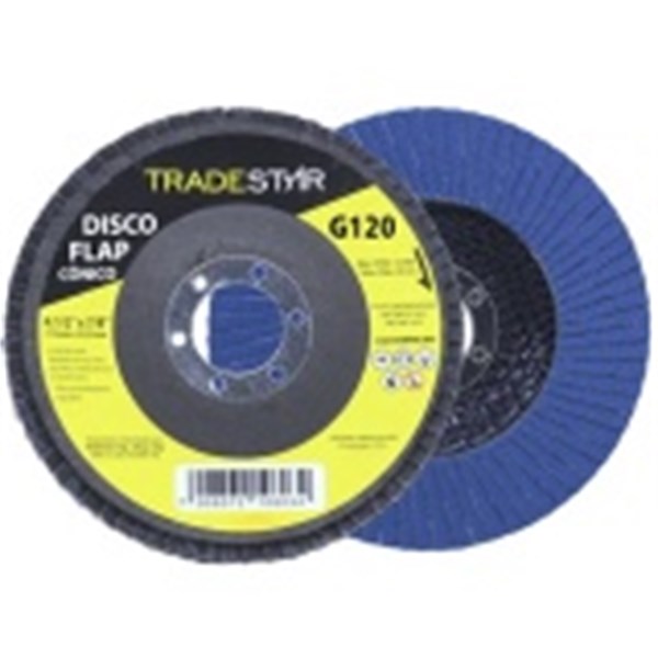 DISCO FLAP CONICO 115MM G80 AZUL TRADESTAR - Ref: 40164 - 40164