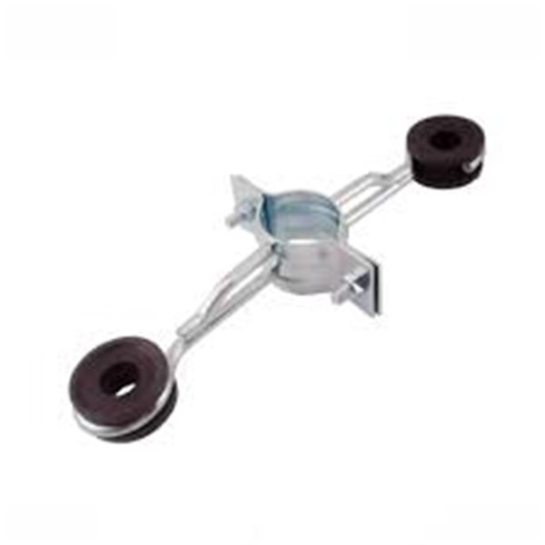 ISOLADOR COM 2 DESCIDAS REFORCADO PARA MASTRO 1 1/2