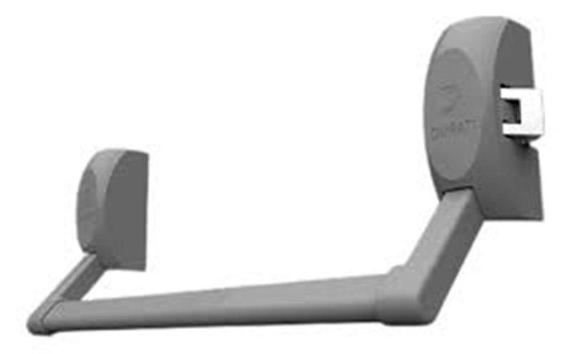BARRA ANTIPANICO PUSH DUPLA 1,00 BAP NEO  H/V CINZA (W4100D-HV-CZ) DISAFE