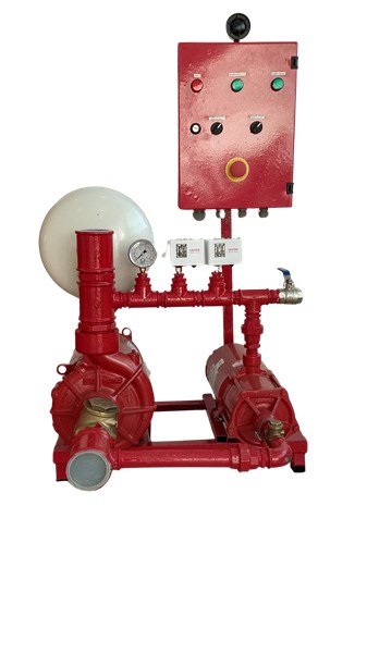 Skid de bombas bomba principal 20 cv bomba joquey 1,0 cv e quadro de comando cópia