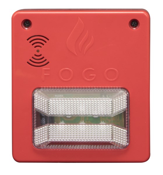 Sinalizador audiovisual convencional segurimax 12/24V