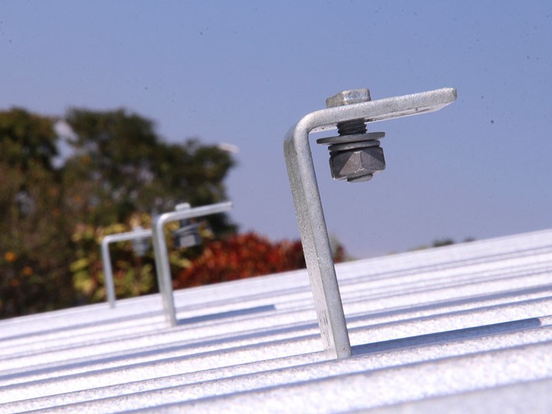 KIT FIXACAO 4 PAINEIS FIXADOR GANCHO TELHA COLONIAL SMART