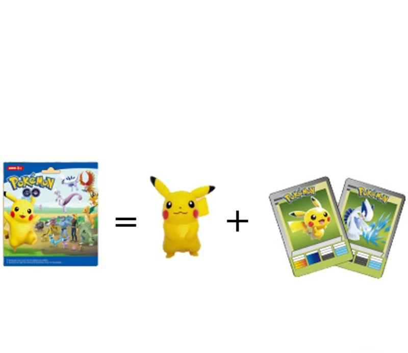FIGURA 3D SURPRESA POKEMON