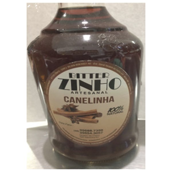 CACHAÇA CANELINHA 900ML BITTERZINHO