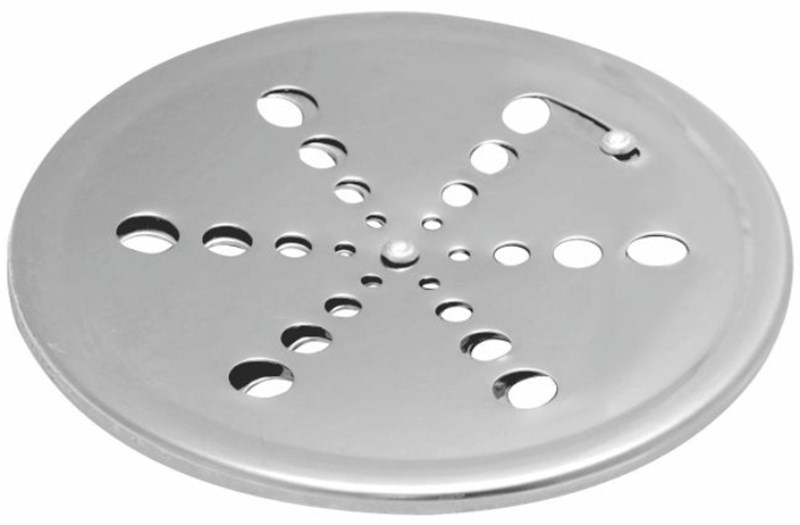 Grelha 10 X 10 Redonda Sem Caixilho Inox - Clara Inox