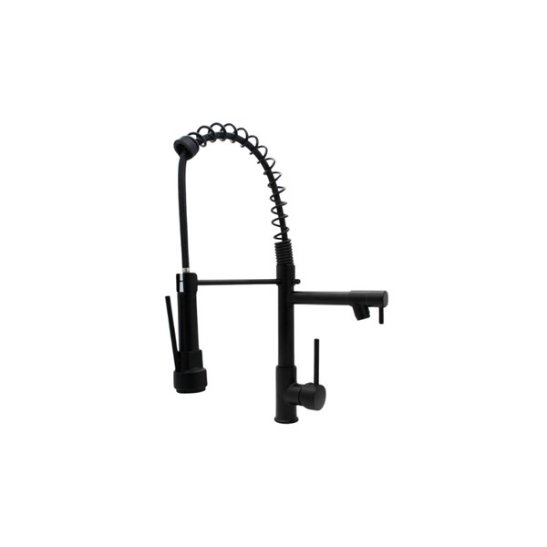 Torneira Monocomando Essenza Gourmet 50Cm Black - Renova Metais