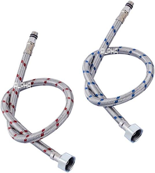 Engate Malha Inox Monocomando 50cm