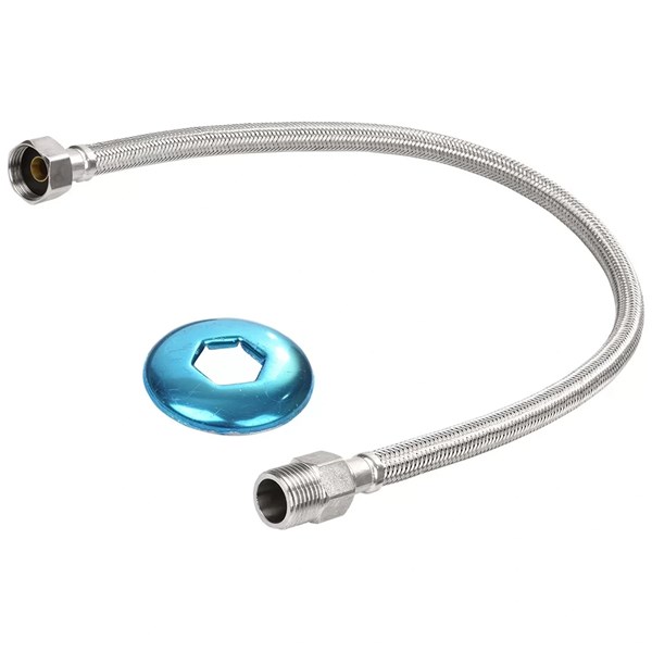 Engate Trançado Inox 304 C/ Porca Forjada 40CM - Renova Metais