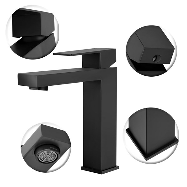 Torneira Monocomando Lumière Black - Renova Metais