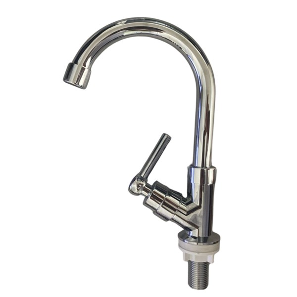 Bica Móvel Cromada Lavatório Abs - 1/4V - Dama Metais