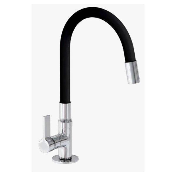 Torneira Bica Móvel Tubo Liso Black Mesa C-70 1/4V - Renova Metais