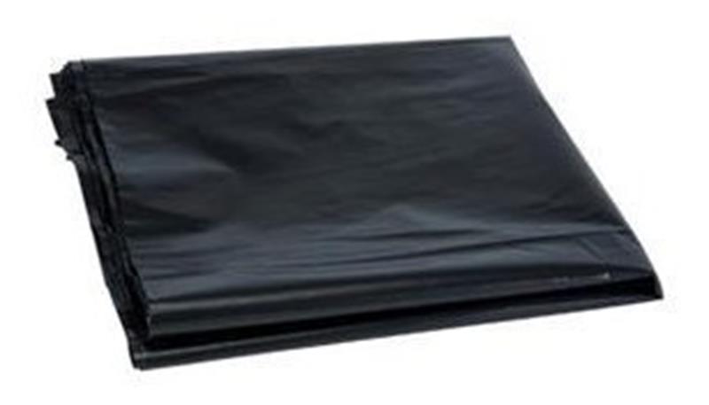 SACO DE LIXO PRETO 50 LT PCT C/100 UND 55X68X0,04