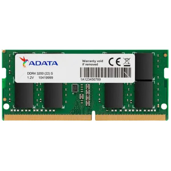 MEMORIA NOTEBOOK, DDR4, 4GB, 3200 MHZ, ADATA, AD4S3200J4G22BHYD
