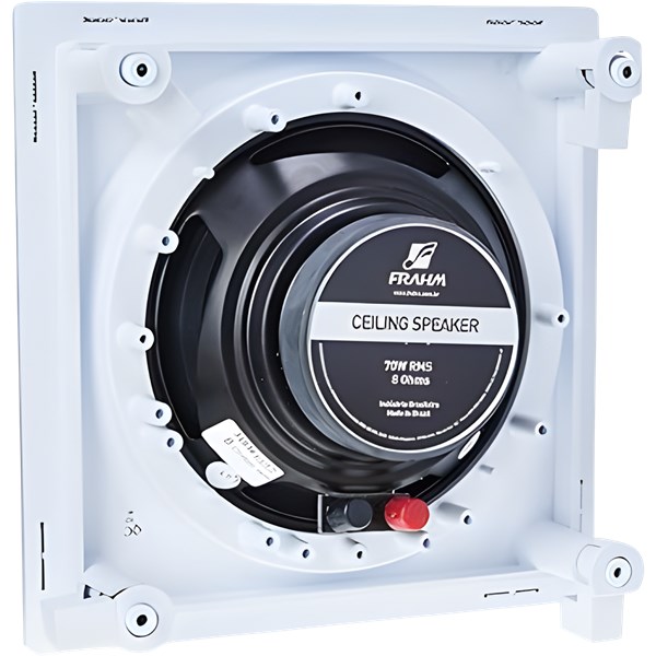 CAIXA SUBWOOFER, FRAHM, EMBUTIR, 6", 70W, BRANCO