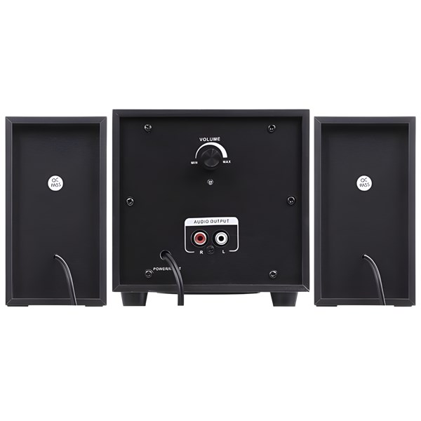 CAIXA DE SOM 2.1, VINIK, USB, TUNE, CXTU16W