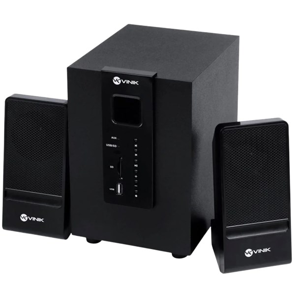 CAIXA DE SOM 2.1, VINIK, USB, SD, FM, BLUETOOTH, GROOVE, CXGRO20W