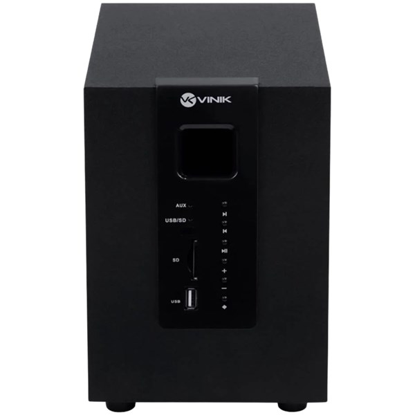 CAIXA DE SOM 2.1, VINIK, USB, SD, FM, BLUETOOTH, GROOVE, CXGRO20W