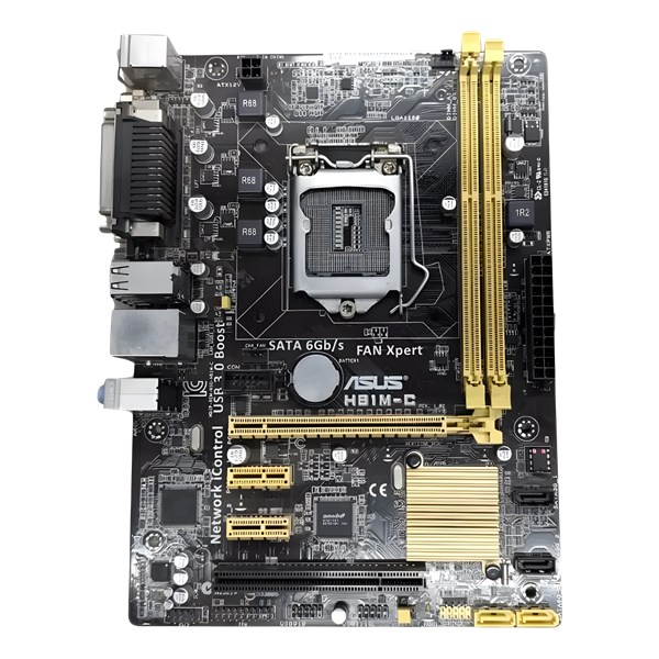 PLACA MAE INTEL, ASUS, H81M-C, LGA1150, SEMINOVO