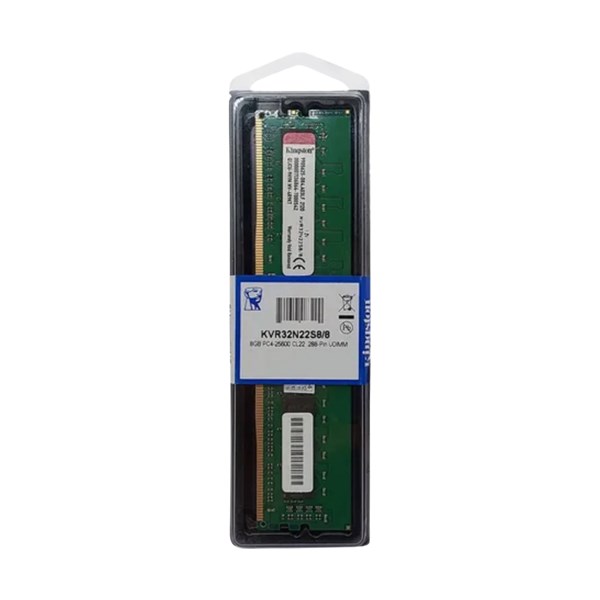 MEMORIA DESKTOP, DDR4, 8GB, 3200 MHZ, KINGSTON, KVR32N22S8/8