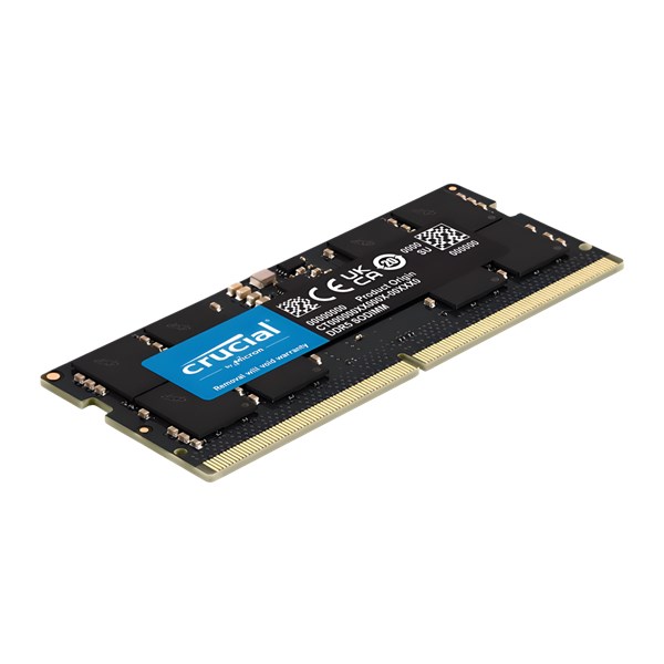 MEMORIA NOTEBOOK, DDR5, 32GB, 5600 MHZ, CRUCIAL, CT32G56C46S5
