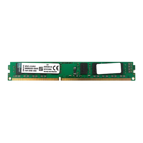 MEMORIA DESKTOP, DDR3, 8GB, 1600 MHZ, 1.5V, KINGSTON, KVR16N11/8