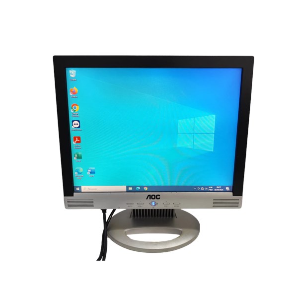 MONITOR LCD 15.6", AOC, LM522, VGA, SEMINOVO