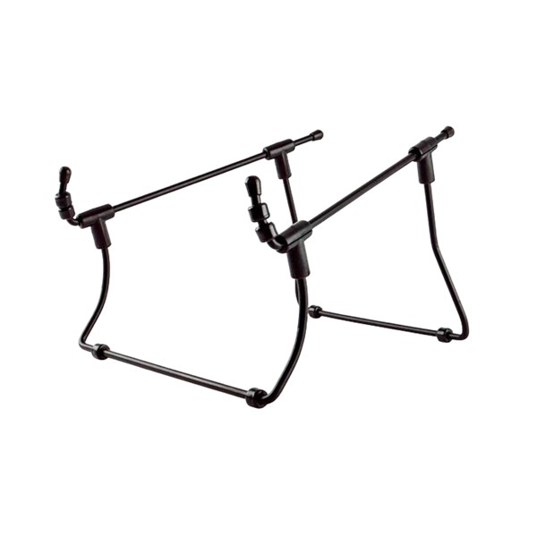 SUPORTE DE NOTEBOOK, METÁLICO, REGULAVEL, RELIZA, PRETO, SEMINOVO