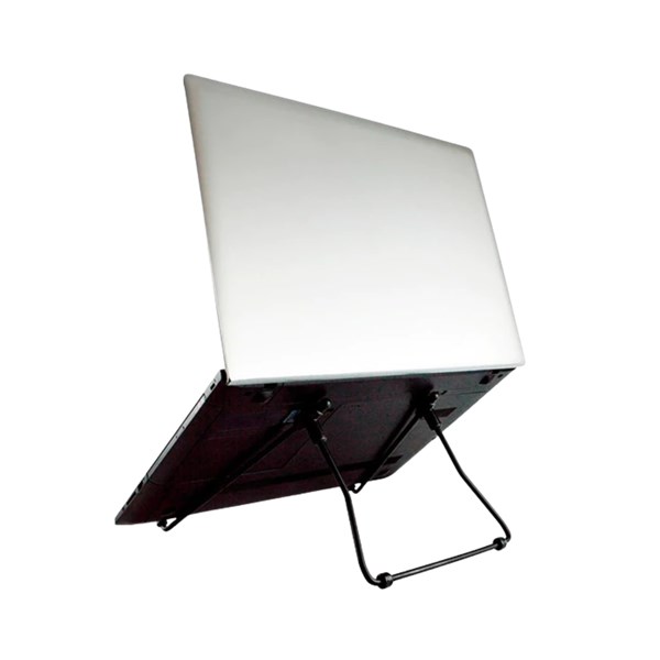 SUPORTE DE NOTEBOOK, METÁLICO, REGULAVEL, RELIZA, PRETO, SEMINOVO