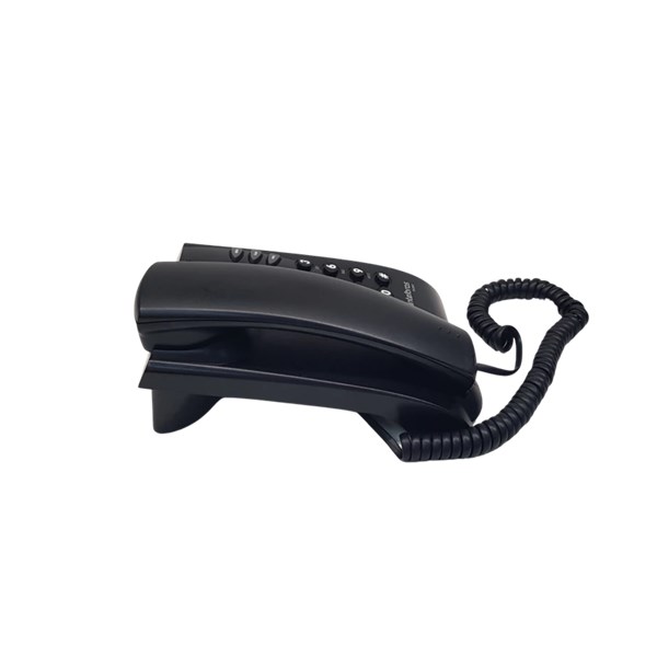 TELEFONE ANALOGICO, COM FIO, PLENO, INTELBRAS, PRETO, SEMINOVO