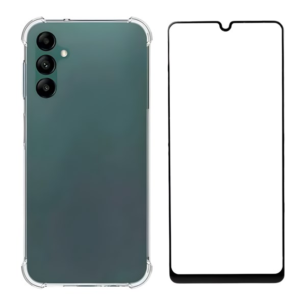 CAPA + PELICULA, COMPATÍVEL, SAMSUNG, GALAXY A14